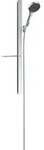 hansgrohe Brause-Set Rainfinity 130 945mm BrSt + Schale, 3jet, 8 l/m., chr