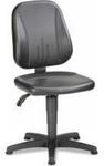 bimos Arbeitsdrehstuhl Unitec mit Gleiter und Kunstleder schwarz Sitzh&ouml;he 440-620 mm