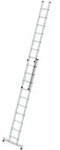 MUNK Aluminium-Schiebeleiter 2-teilig nivello&reg;-Traverse 2 x 10 Sprossen