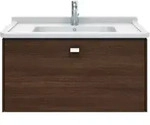 Duravit M&ouml;belwaschtisch Starck 3 85x48,5cm, we, m HL, &Uuml;L, Hahnlochbank