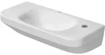 Duravit Handwaschbecken DuraStyle 50x22cm, o. &Uuml;L, m HLB, HL rechts, wei&szlig;