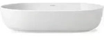 Duravit Aufsatzwaschtisch Luv 60x40cm, geschli., o. HL, &Uuml;L, HLB, we/we