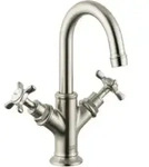 hansgrohe Zwei-Griff-Waschtischarmatur 160 Axor Montreux m KrG, Zugst.Abl.Gar., f