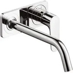 hansgrohe Fertigset Axor Citterio M UP-Waschtisch-Einhebelmischer, Ausl. 227mm, m