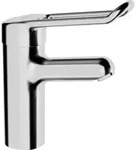 Hansa Waschtisch-Einhebelmischer HANSAMEDIPRO o Ablaufgarnitur, Ausladung 120mm,