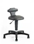 bimos Flex mit Rollen PU-Schaum schwarz Sitzh&ouml;he 450-650 mm