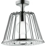 hansgrohe Kopfbrause Axor Nendo 275 1jet mit Deckenanschluss, 275mm, 1jet, chrom