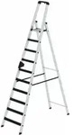 MUNK Aluminium-Stehleiter einseitig begehbar clip-step 10 Stufen