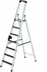 MUNK Aluminium-Stehleiter einseitig begehbar clip-step 7 Stufen