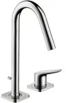 hansgrohe 2-Loch-Waschtischarmatur 160 Axor Citterio M Ausl. 135mm, m Zugst.Abl.Gar.,