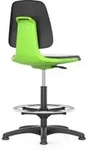 bimos Arbeitsstuhl Labsit 3, PU gr&uuml;n Sitzh&ouml;he 520-770 mm