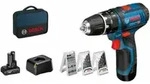 Bosch Akku-Schlagbohrschrauber GSB 12V-15 mit 1 x 4,0 Ah 1 x 2,0 Ah Li-Ion Akku