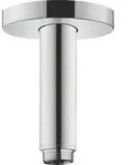 hansgrohe Deckenanschluss S 100mm, chrom, runde Rosette