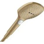hansgrohe Handbrause Raindance Select E 120 Brausekopf 120mm, 3jet, brushed bronze