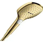 hansgrohe Handbrause Raindance Select E 120 Kopf 120mm, 3jet, polished gold optic
