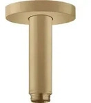 hansgrohe Deckenanschluss S 100mm, brushed bronze, runde Rosette