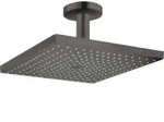 hansgrohe Kopfbrause Raindance E 300 m Deckenanschluss, 1j, brush. black chrome