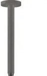 hansgrohe Deckenanschluss S 300mm, brush. bla chrome, runde Rosette