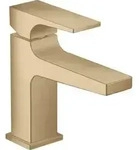 hansgrohe Waschtisch-Einhebelmischer 100 Metropol m HG, Pus-Op-Abl, A 127mm, brush.
