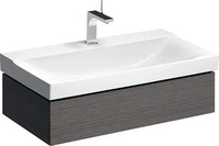 Geberit Waschtischunterschrank Xeno2 88x22x46,2cm, strukt./sch.-gr, m Lade