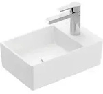 V&B Handwaschbecken Memento 2.0 40x26cm, m Hahnl., o. &Uuml;L, st. wh. C-plus