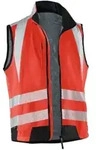 K&uuml;bler PSA Reflectiq Weste 7207 warnrot/schwarz L