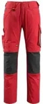 Mascot Mannheim Hose Gr&ouml;&szlig;e 76C54, rot/schwarz
