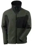 Mascot Jacke, Strick, mit Membran Strickjacke Gr&ouml;&szlig;e XL, mossgr&uuml;n/schwarz