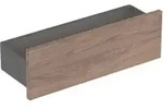 Geberit Ablage Smyle Square 45x14,8x14,3cm, Holzst. Nussbaum hickory