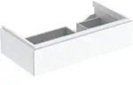 Geberit Waschtischunterschrank Xeno2 88x22x46,2cm, m La., m Abl, hochgl./we