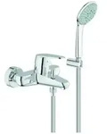 Grohe Wannen-Einhebelmischer Eurodisc Cosmopolitan chrom, mit Brausegarnitur