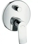 hansgrohe Fertigmontageset Metris UP-WA.-EHM, Ro rd, m i Sich.Kombi, chr