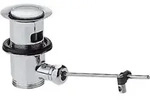 hansgrohe Ablaufgarnitur m Zugstg., f WT- und Bidetmischer, chrom