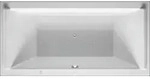 Duravit Whirlwanne Starck 180x90cm, Air-Sys, EB-Version, 2 RS, we.