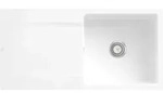 V&B Fl&auml;chenb&uuml;ndige Sp&uuml;le Siluet 60 Flat m Abl.garn, Hand., we alpin CeramicPlus