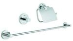 Grohe Bad-Set Essentials Chrom, 3 in 1, verdeckte Befestigung (40775001)