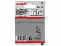 Bosch Feindrahtklammer Typ 53, 11,4 x 0,74 x 8 mm, aus rostfreiem Stahl