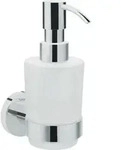 hansgrohe Lotionsspender Logis Universal Wandmont., Beh. Mattglas, Metall, chrom