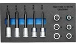 Gedore 1500 CT1-INX 19 LK Satz Schraubendrehereins&auml;tze 1/2" in Check-Tool-Modul