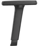 bimos Armlehnen h&ouml;henverstellbar schwarz f&uuml;r Serie Solitec, Sintec, Isitec