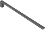 Keuco Handtuchhalter Edition 400 1t, starr, 450mm, schwarzchrom geb&uuml;rstet