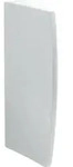 Geberit Urinal-Trennwand wei&szlig;, 10x70x40cm, mit Befestigung