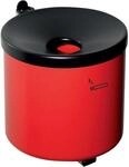 Wandascher &Oslash;150xH145mm rot m.Kippvorrichtung TKG