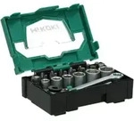 HiKOKI Bit-Box 1/4", 24-teilig, 25mm, inkl. Ratsche, Gr&ouml;&szlig;e I