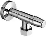 Schell Wasserz&auml;hler-Eckventil G 3/4 IG, m Plombiervorricht., verchromt
