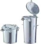 M&uuml;lleimer 35l Stahlbl.TZN m.B&uuml;gel