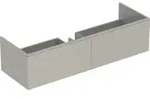 Geberit Waschtischunterschrank Xeno2 139,5x35x47,3cm, m 2 L, lack. m/greige
