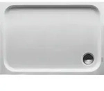 Duravit Rechteck-Duschwanne D-Code 100x70x8,5cm, wei&szlig;