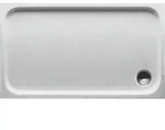 Duravit Rechteck-Duschwanne D-Code 120x70x8,5cm, Antislip, wei&szlig;