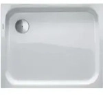 Duravit Rechteck-Duschwanne D-Code 90x75x8,5cm, wei&szlig;